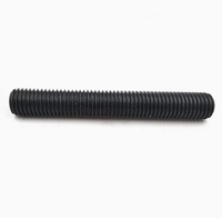 Black Oxide Carbon Steel Full Thread Stud Threaded Rod Factory Supply