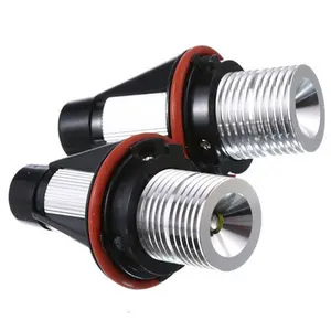 White Red 6W Angle Eyes Headlight Halo Ring LED Marker Bulb Use for BMW e39 e60 e61 e63 e64 e65 e66 e87 e53 e83 x5 x3