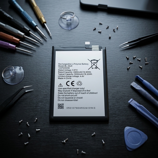 BL-49JX 5000mAh Lithium Battery Rechargeable Mobile Phone Batteries Factory Wholesale ROHS Certified in Stock