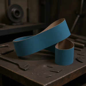 Bande abrasive en tissu zirconium Ttake Ab2000 1000x100 mm pour le meulage et le polissage des métaux - Product Image 3