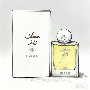 Profumo IBRAQ, una fragranza fresca e fruttata con una miscela orientale di legni arabi, è ricca e di lunga durata. - Product Image 5