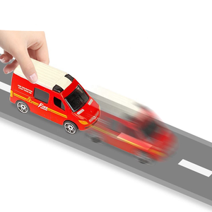 Camión <span class=keywords><strong>de</strong></span> <span class=keywords><strong>Bomberos</strong></span> <span class=keywords><strong>de</strong></span> Juguete <span class=keywords><strong>de</strong></span> Plástico Fundido a Presión para Niños y Tractor Portacontenedores - Product Image 2