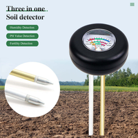 Testeur numérique 3-en-1 de sol pour humidité, température, luminosité et pH