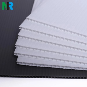 NR Factory Sale 3mm 18x24 Inch White Corrugated <b>Plastic</b> <b>Sheet</b> Yard Sign Blanks - Product Image 2