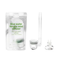 Diffuseur d'atomiseur CO2 miniature en acrylique pour aquariums, brise douce et eau cristalline