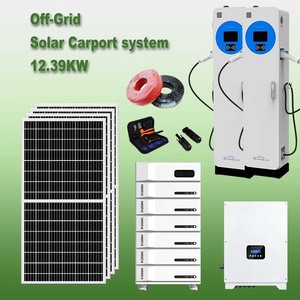 <span class=keywords><strong>Sistema</strong></span> de Carport <span class=keywords><strong>Solar</strong></span> para el Hogar de 24.78KW, Independiente de la Red Eléctrica - Product Image 3