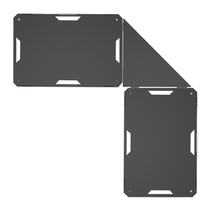 SM-IGT46 Soloman tavolo pieghevole all'aperto stile moderno in lega di alluminio Design tattico mobili da esterno cucina palestra Picnic pranzo - Product Image 4