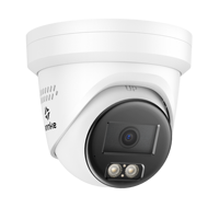 Caméra de surveillance professionnelle ANNKE NCBR800 4K 8MP avec lumière rouge-bleue Intelsense, audio bidirectionnel et microphone