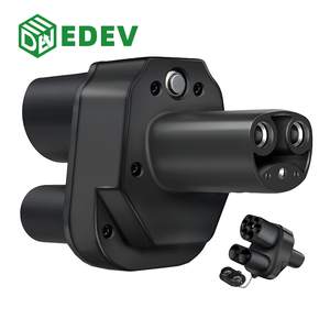 Adaptateur EDEV 500A 500KW 1000V CCS2 NACS, connecteur <span class=keywords><strong>de</strong></span> charge rapide AC/DC pour véhicules électriques, protection IP54, nouveau modèle <span class=keywords><strong>Tesla</strong></span> 3/Y/X, certifié CE FCC - Product Image 1