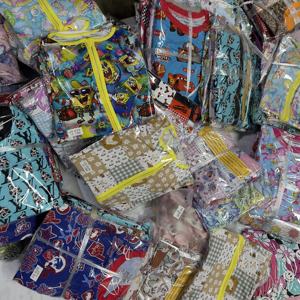 ชุดนอนเด็กผ้าไผ่ลายตัวละคร กล่องสุ่ม Whatnot Ready to Ship ขายส่ง ชุดนอนเด็กผ้าไผ่ กล่องสุ่ม Rts - Product Image 6