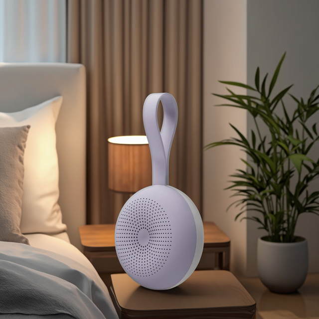 Portable Sound Machine New Design White Noise for Baby Night Light Sleep Aid HiFi Speakers for Kids Cry Sensor Detection