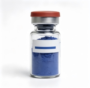 Péptido de Cobre Azul de Alta Pureza GHK-Cu 50mg/100mg Disponible para Pedidos al por Mayor, Materia Prima Cosmética - Product Image 6