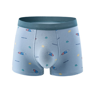 Boxer da <span class=keywords><strong>uomo</strong></span> con stampa traspirante Boxer brevi da ragazzo intimo Boxer <span class=keywords><strong>abbigliamento</strong></span> per bambini mutandine in cotone per ragazzi per adolescenti - Product Image 5