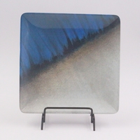 Assiette carrée en mélamine personnalisable avec logo, écologique, sans BPA, de luxe, pour service rapide, idéale pour restaurants et budgets contrôlés