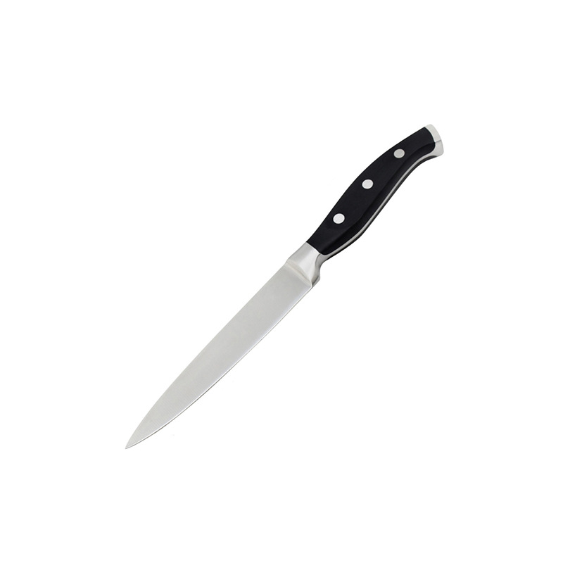 Cuchillo universal plateado de 5 pulgadas.