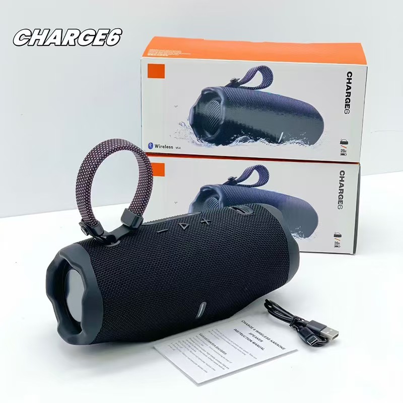 Charge6 Wholesale Outdoor Portable Wireless Bluetooth Speaker Handheld  High Power Waterproof Heavy Bass · image 6