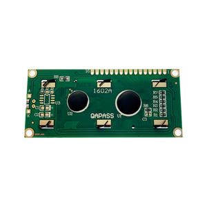 OKY4003 HD44780 Contrôleur 1602A Module d'affichage <span class=keywords><strong>LCD</strong></span> Écran vert 16*<span class=keywords><strong>2</strong></span> pour projets de bricolage - Product Image 3