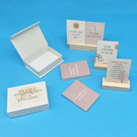 Cartes d'affirmation positives inspirantes personnalisées en usine, jeu de cartes ultime personnalisé avec boîte