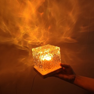 Aurora Northern <strong>Lights</strong> Ocean Wave <strong>Projector</strong> Night Gemly Water Ripple Cube <strong>Light</strong> Gradual Rotating Flame Wave Effect Colorful Lamp - Product Image 3