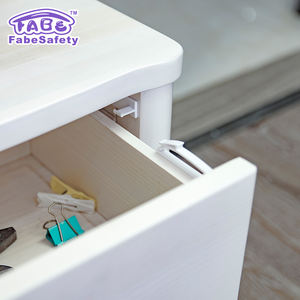 Serrures de sécurité pour tiroirs intelligents Fabe Baby, serrure de tiroir invisible intégrée pour porte de placard, facile à utiliser, sûre pour les bébés - Product Image 6