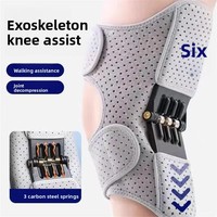 Exosquelette de soutien articulaire pour genoux, aide à la marche transfrontalière pour personnes âgées, pour la randonnée et l'escalade, modèle 1666, fabriqué en Chine, taille unique