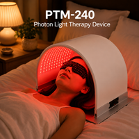 Masque facial LED flexible GLPE 7 couleurs, appareil de photothérapie, enveloppe en silicone pour thérapie par lumière rouge, soin de la peau du corps, logo personnalisé OEM