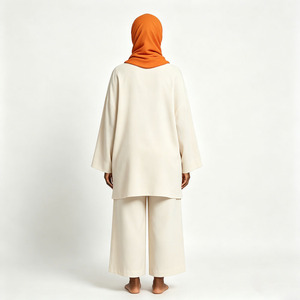 Maillots de bain modestes pour femmes musulmanes, Burkini 3 pièces à manches longues, couvrant entièrement le corps, maillot de bain islamique, OEM ODM en gros - Product Image 6