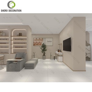 Mostradores de Exhibición y Vitrinas de Pared para Tiendas de Maquillaje con Logotipo Personalizado, Diseño Interior Elegante para Perfumerías y Cosméticos - Product Image 6