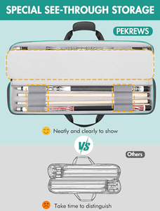 Free sample ool Cue Case 4x5,Pool Stick Case Holds 4 Butts 5 Shafts,Billiard Cue <b>Backpack</b> with Multiple <b>Accessory</b> Pockets - Product Image 5