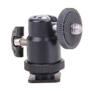 หัวบอลโลหะแบบยึดติดพร้อมสกรู 1/4-20 แบบปลดเร็วสำหรับกล้อง - Product Image 2