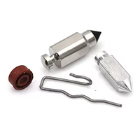 394681 398188 Kit de siège d'aiguille de soupape à flotteur de carburateur pour pièces de tondeuse à gazon Briggs & Stratton 299096 83400 281144