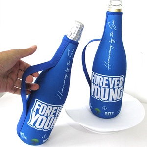 Cách điện tùy chỉnh rượu vang Túi rượu vang một chai Quà tặng Túi tàu sân bay Tote Neoprene rượu mát - Product Image 5