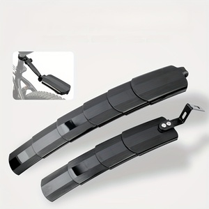 Garde-boue télescopique pliable pour vélo <span class=keywords><strong>de</strong></span> montagne <span class=keywords><strong>de</strong></span> 26 à 27.5 pouces, extensible <span class=keywords><strong>de</strong></span> 11/29 cm et 12 à 41 cm - Product Image 1