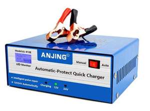 Cargador de Batería NCFKOS 12V 10A 24V 5A con Apagado Automático - Universal para Baterías de Auto, Barco, Camión, Motocicleta - Product Image 5