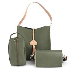 Z &amp; M Cina Merci In Pelle Tinta Unita handle Bag per Le Donne - Product Image 1