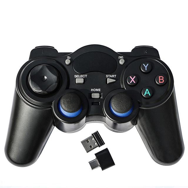 2019 Newest 2.4G RF Wireless Gamepad A8 Android Wireless BT Gamepad Controller with Great Price Joystick & Game Control