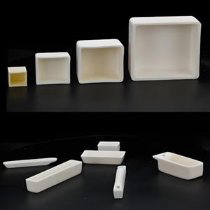 Bac en céramique d'alumine à 99 % pour usage en laboratoire HT, <span class=keywords><strong>creuset</strong></span> en céramique de 5 ml - Product Image 6