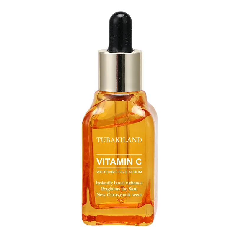 Serum Anti Penuaan Pemutih Wajah 30mL, Serum Anti Penuaan wajah, Serum Pencerah Vitamin C, Pelembab, memperbaiki, Naicinamide 30mL