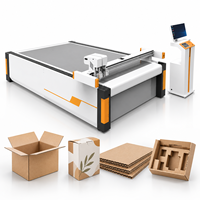 Table de découpe CNC pour la fabrication de boîtes en carton, le pliage et les matériaux d'emballage