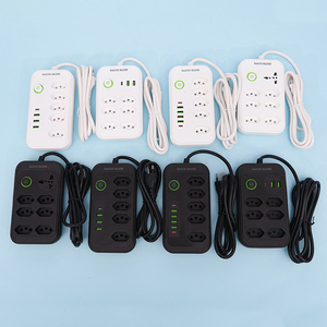 NUEVO Adaptador de Enchufe Brasileño/Suramericano NEW TIMES con 6 Tomas de Corriente, USB Tipo C, Interruptor, Expansión de Enchufe, Toma de Pared ABS, 10A - Product Image 6