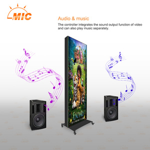 P2.5 P2 có thể gập lại LED hiển thị áp phích quảng cáo kỹ thuật số máy tùy chỉnh khung kỹ thuật số biển Máy quảng cáo - Product Image 5