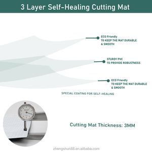 2026 Neue A4 OEM Selbstheilende 2mm Transparente <span class=keywords><strong>PVC</strong></span>-Schneidematte Flexibel und Einfach zu Verwenden - Product Image 4