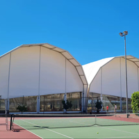 Tenda Sportiva Personalizzata a Grande Apertura, Struttura in Alluminio, Copertura Impermeabile in PVC, Basso MOQ, per Calcio e Basket