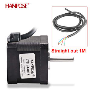 มอเตอร์เบรคขั้น nema17 <span class=keywords><strong>17HS8401S</strong></span> 42HS34 0.4N 1.5A M เครื่องพิมพ์3D 3.1V ความแม่นยำในการกำหนดตำแหน่งซ้ำ0.2 ± - Product Image 5