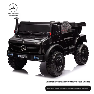 Voiture électrique pour enfants 24V en plastique <span class=keywords><strong>Mercedes</strong></span> Benz <span class=keywords><strong>Unimog</strong></span> sous licence, jouet à conduire <span class=keywords><strong>4x4</strong></span> pour les enfants de 1 à 3 ans - Product Image 5