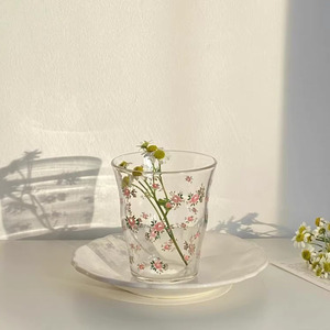Vaso <span class=keywords><strong>de</strong></span> Vidrio Floral Vintage Francés, Hermoso Vaso <span class=keywords><strong>de</strong></span> Vidrio <span class=keywords><strong>de</strong></span> Gran Capacidad con Diseño <span class=keywords><strong>de</strong></span> Limón - Product Image 1