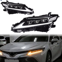 Kit de Phares LED Améliorés avec Feux de Jour DRL, Feux de Signalisation et Lentille de Projecteur, Compatible Plug-and-Play pour Modification Avant
