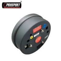 Untuk Motor Stepper Tachometer OLED 115mm 0-10.000 RPM Konstruksi Aluminium Lampu Latar Putih/Kuning/Biru Universal Mobil