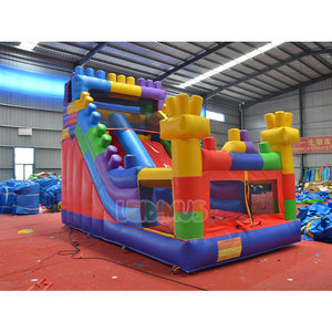 Toboggan Château <span class=keywords><strong>Gonflable</strong></span> Modulaire, Parc d'Activités <span class=keywords><strong>Gonflable</strong></span> avec Souffleur, <span class=keywords><strong>pour</strong></span> Enfants et <span class=keywords><strong>Adultes</strong></span>, à Vendre - Product Image 3
