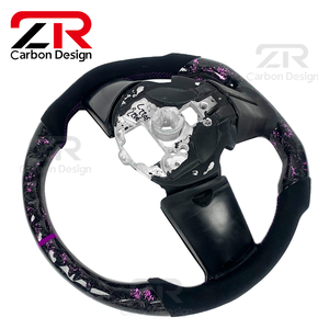 Volante de Carreras LED Personalizado con Fibra de Carbono Forjada, Material Mejorado para Modificación de Automóviles, para <span class=keywords><strong>Ford</strong></span> Mustang GT 2014 <span class=keywords><strong>Shelby</strong></span> - Product Image 6